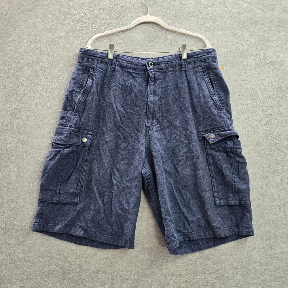 Levi's Men Shorts 36 Blue‎ Cargo Utility Pockets Outdoor Workwear